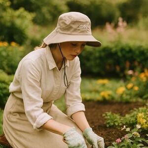 Outdoor‎ Research Sun Hat Beige Wide Brim Hiking Camping Travel